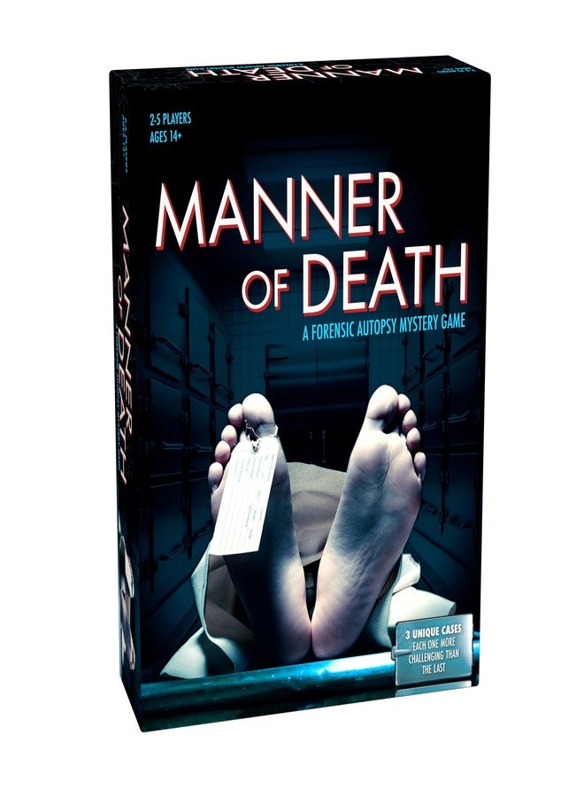 Endless Games Manner of Death | True Crime Autopsy Game | Forensic Investigation Mystery with 3 Unique Cases | 2-5 Players, Ages 14+ - Image 4